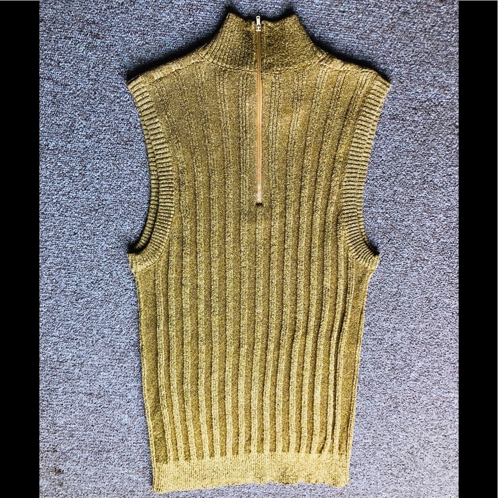 VINTAGE SLEEVELESS TOP - Picture 3 of 4